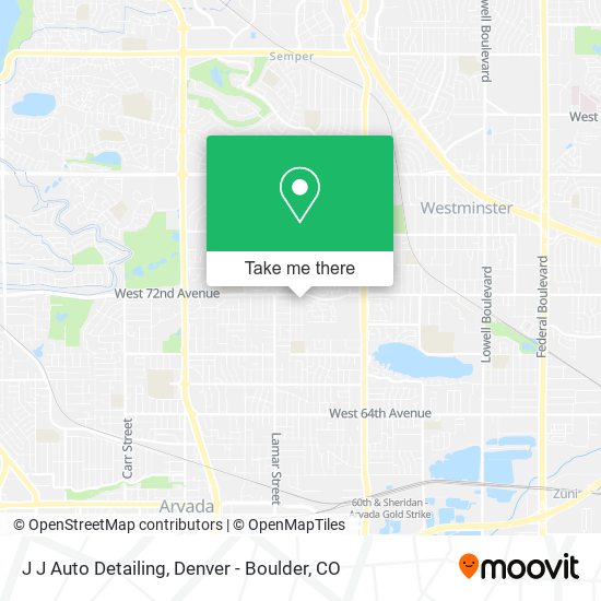 J J Auto Detailing map