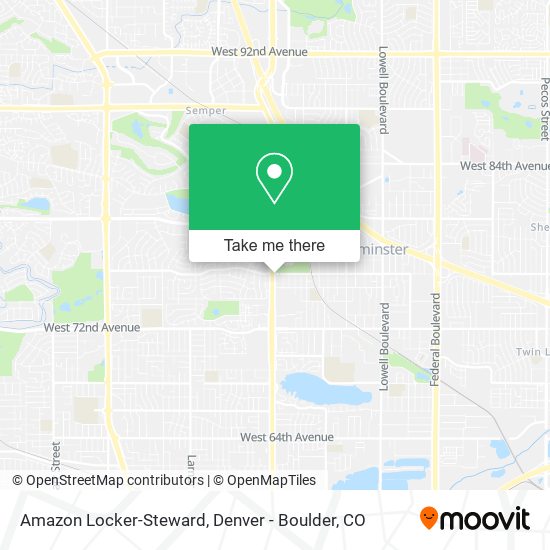 Mapa de Amazon Locker-Steward