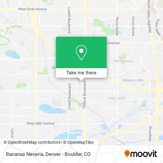 Bananas Neveria map