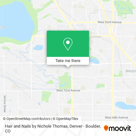 Hair and Nails by Nichole Thomas map