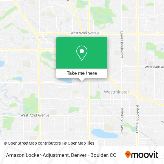 Amazon Locker-Adjustment map