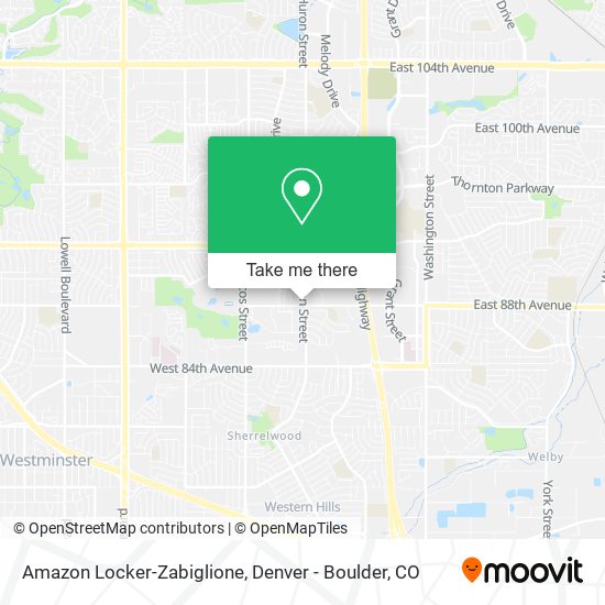 Mapa de Amazon Locker-Zabiglione