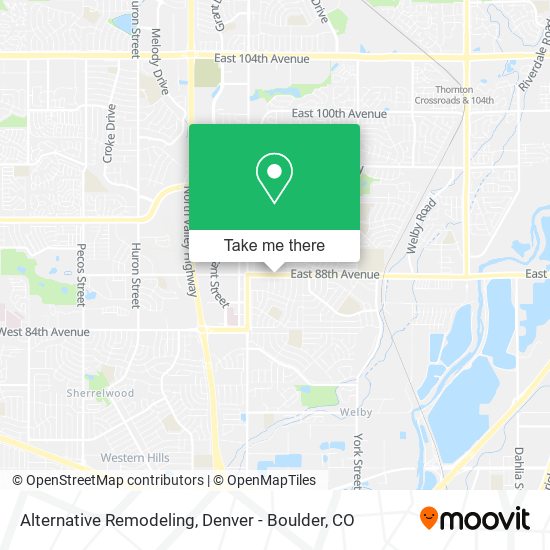 Mapa de Alternative Remodeling