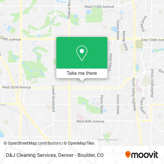 D&J Cleaning Services map