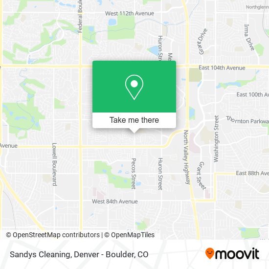 Mapa de Sandys Cleaning