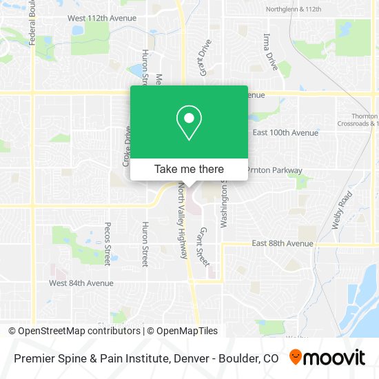 Premier Spine & Pain Institute map