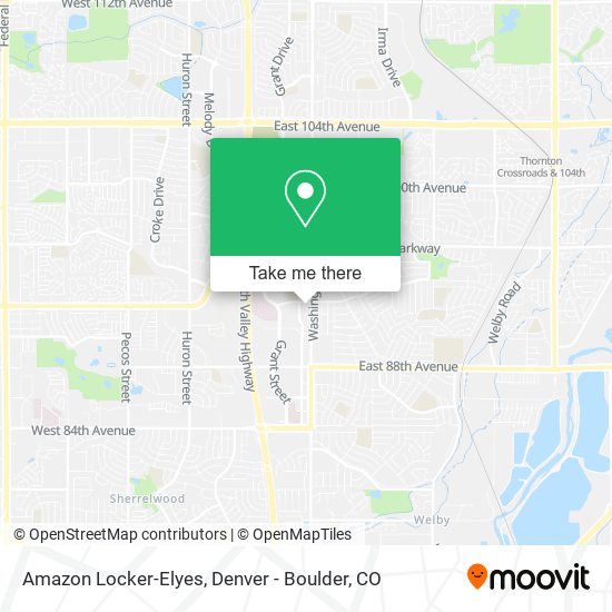 Amazon Locker-Elyes map