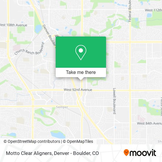 Mapa de Motto Clear Aligners