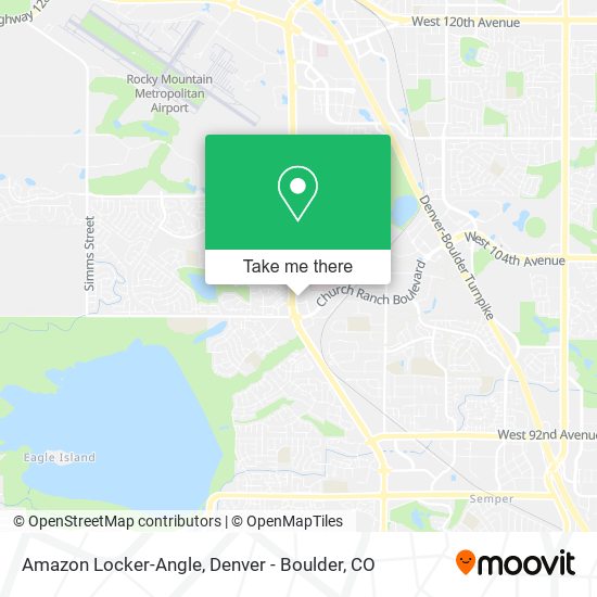 Amazon Locker-Angle map