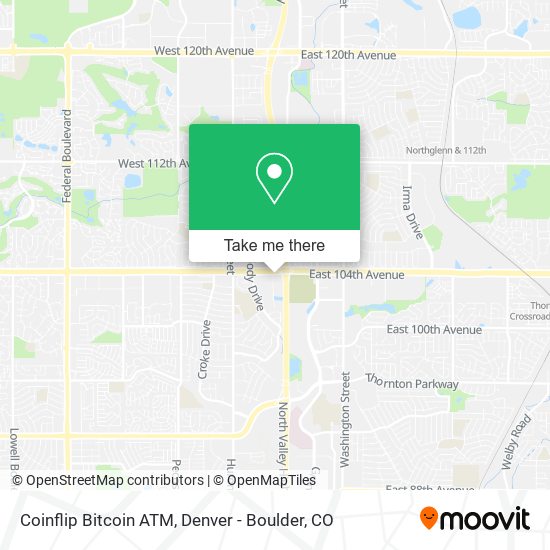 Mapa de Coinflip Bitcoin ATM