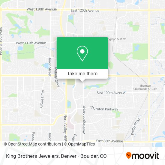 King Brothers Jewelers map