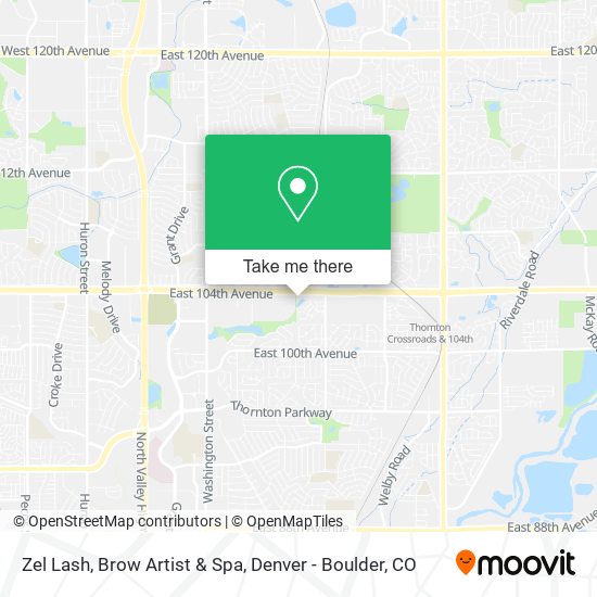 Mapa de Zel Lash, Brow Artist & Spa