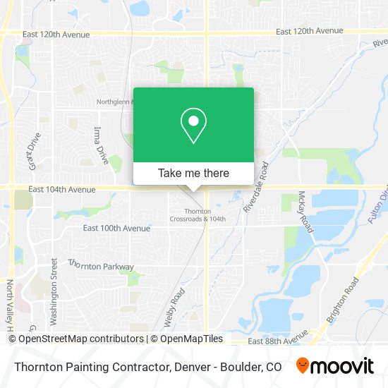 Mapa de Thornton Painting Contractor