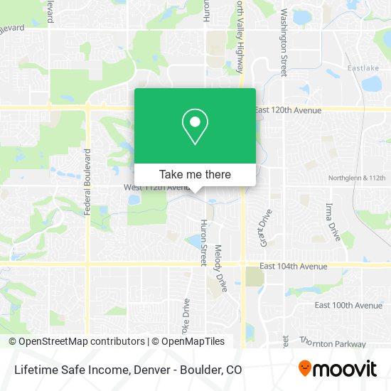 Lifetime Safe Income map