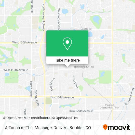 Mapa de A Touch of Thai Massage