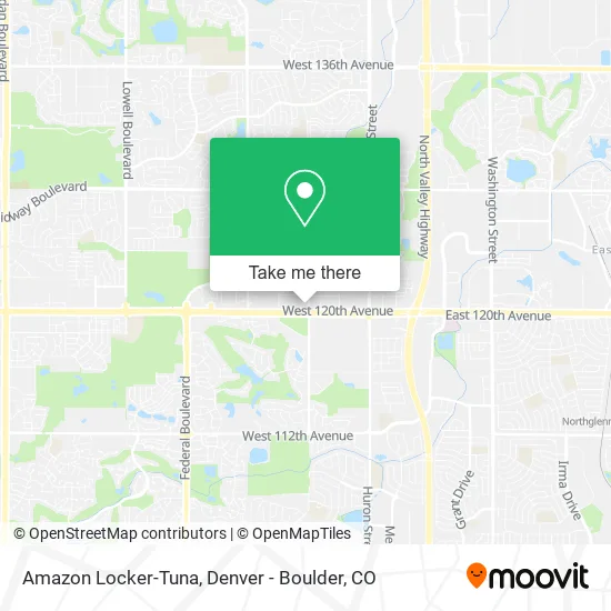 Amazon Locker-Tuna map