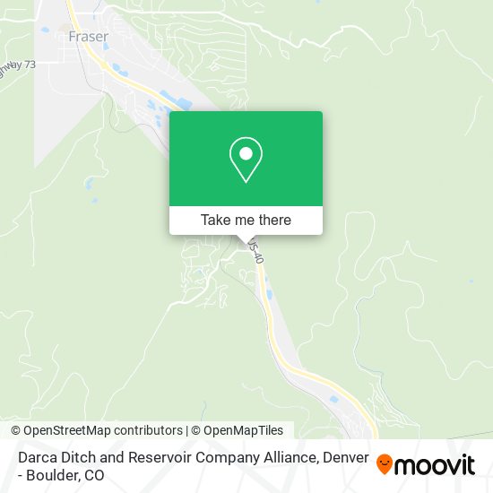 Darca Ditch and Reservoir Company Alliance map