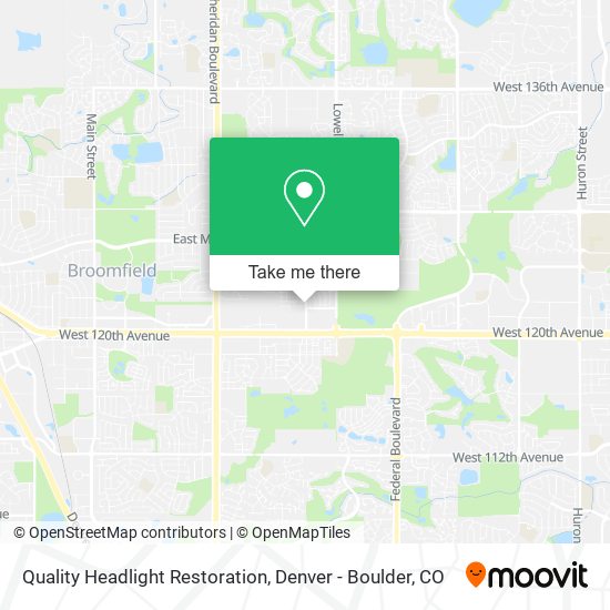 Quality Headlight Restoration map