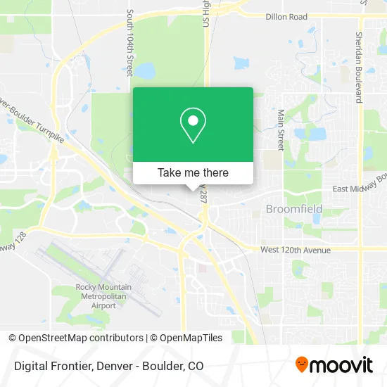 Digital Frontier map