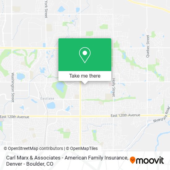 Carl Marx & Associates - American Family Insurance map