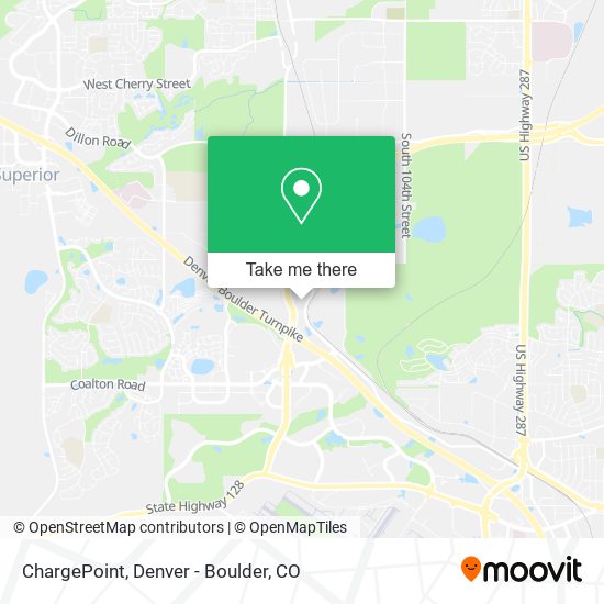 ChargePoint map