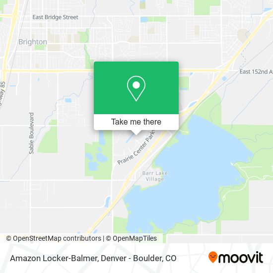 Amazon Locker-Balmer map