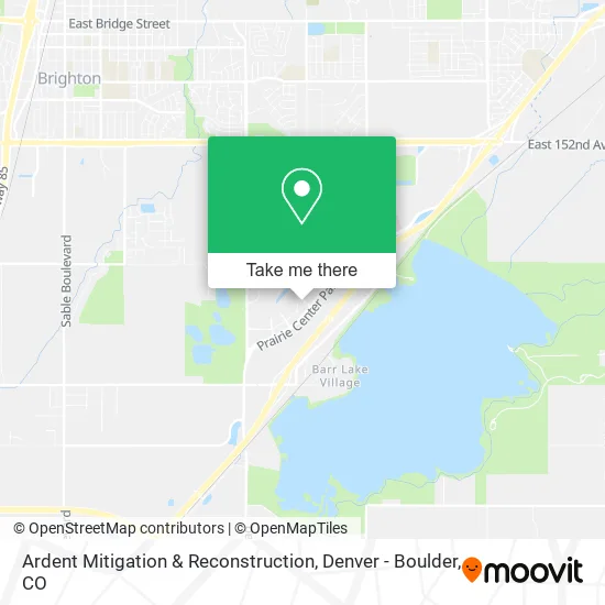Ardent Mitigation & Reconstruction map