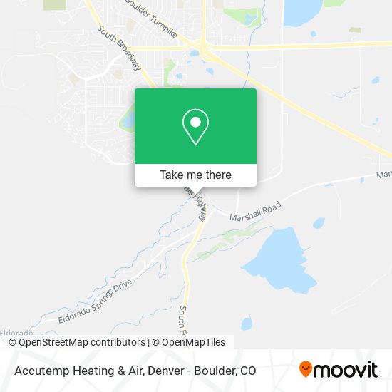 Accutemp Heating & Air map