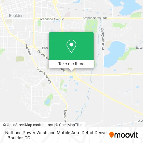 Nathans Power Wash and Mobile Auto Detail map