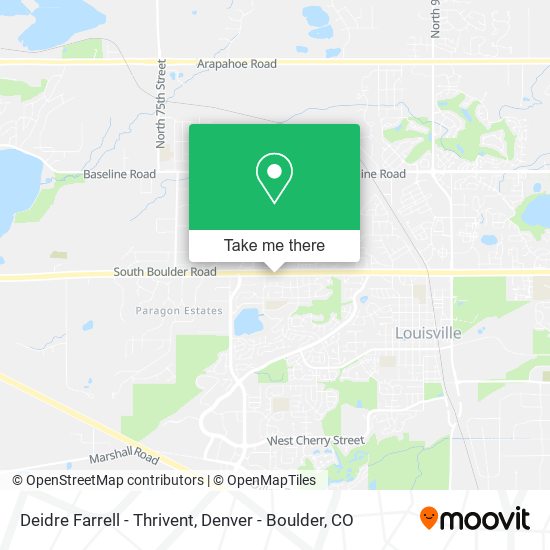 Deidre Farrell - Thrivent map