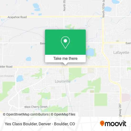 Yes Class Boulder map