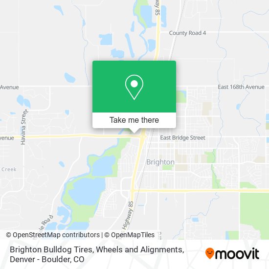 Brighton Bulldog Tires, Wheels and Alignments map