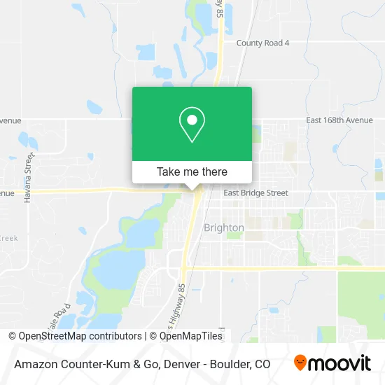 Amazon Counter-Kum & Go map