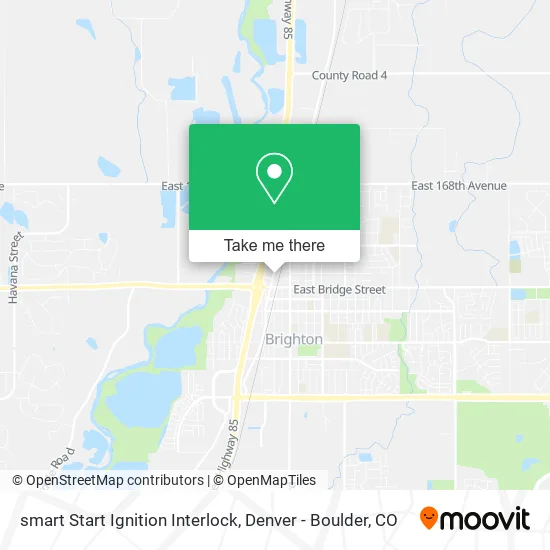 smart Start Ignition Interlock map