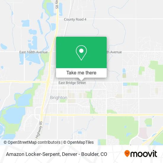 Amazon Locker-Serpent map