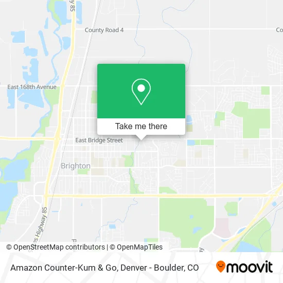 Amazon Counter-Kum & Go map