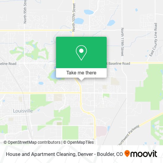Mapa de House and Apartment Cleaning