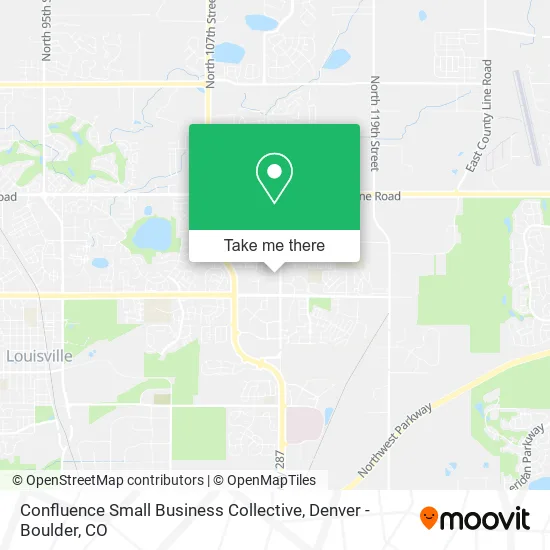 Confluence Small Business Collective map