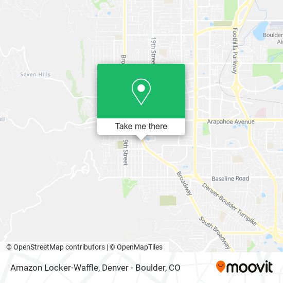 Amazon Locker-Waffle map