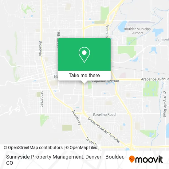 Sunnyside Property Management map