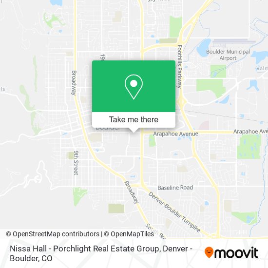 Mapa de Nissa Hall - Porchlight Real Estate Group