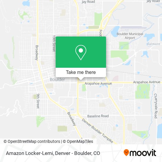 Amazon Locker-Lemi map