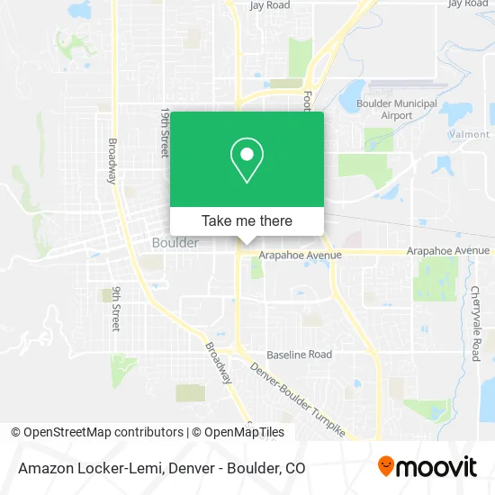 Amazon Locker-Lemi map