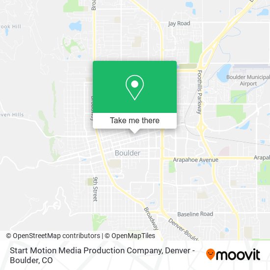 Mapa de Start Motion Media Production Company