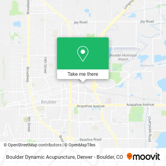 Boulder Dynamic Acupuncture map