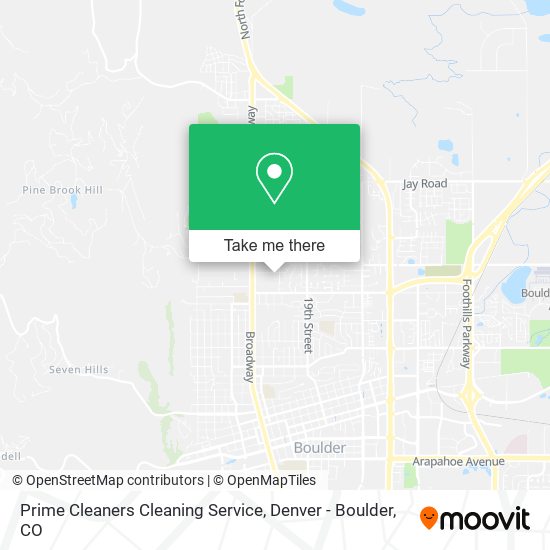 Mapa de Prime Cleaners Cleaning Service