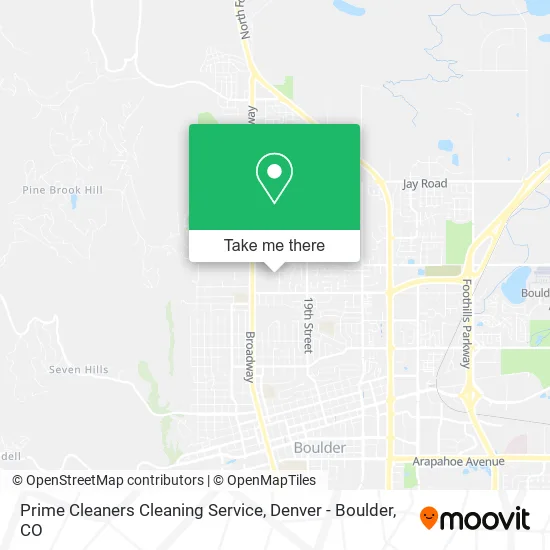 Prime Cleaners Cleaning Service map