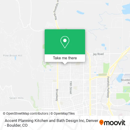 Accent Planning Kitchen and Bath Design Inc map