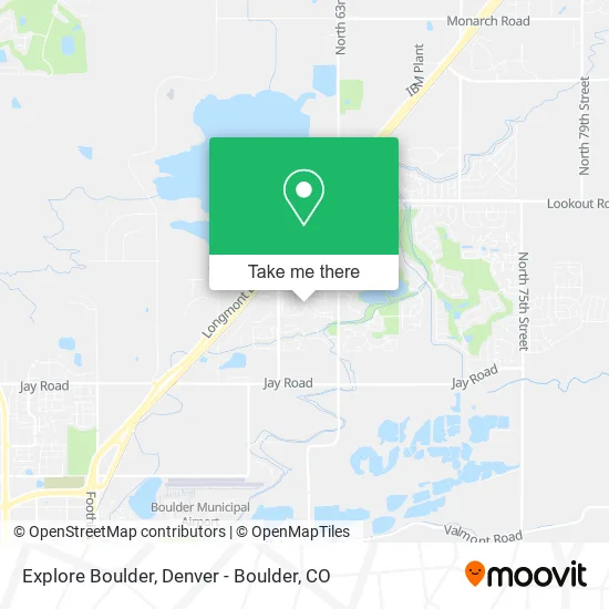 Explore Boulder map