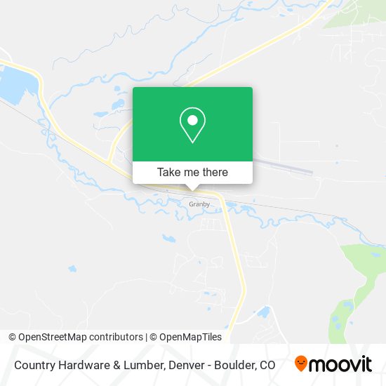 Country Hardware & Lumber map